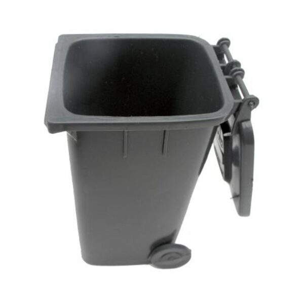 MOBILE REFUSE BIN 240LT (CHARCOAL) GENERAL WASTE