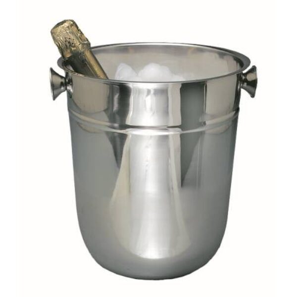ICE BUCKET – S/STEEL (CHAMPAGNE) 8LT 225 X 255 MM