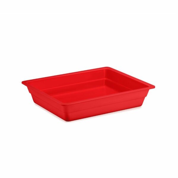 INSERT MELAMINE HALF (GN1/2) 65MM – RED