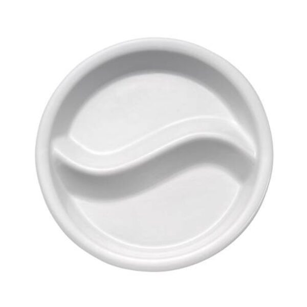 INSERT ROUND PORCELAIN DIVIDED 330MM 2.2LT