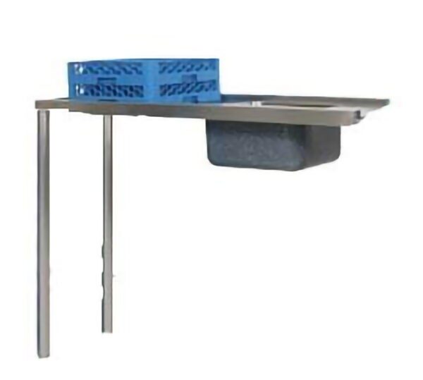 INLET TABLE + SINK 1150MM BOXED EDGE INCL SPLASHBACK