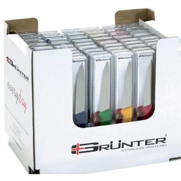 PAIRING KNIFE – 100MM COLOUR BOX SET GRUNTER 60 PIECE