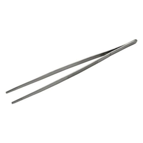 KITCHEN TWEEZERS S/STEEL – 255MM