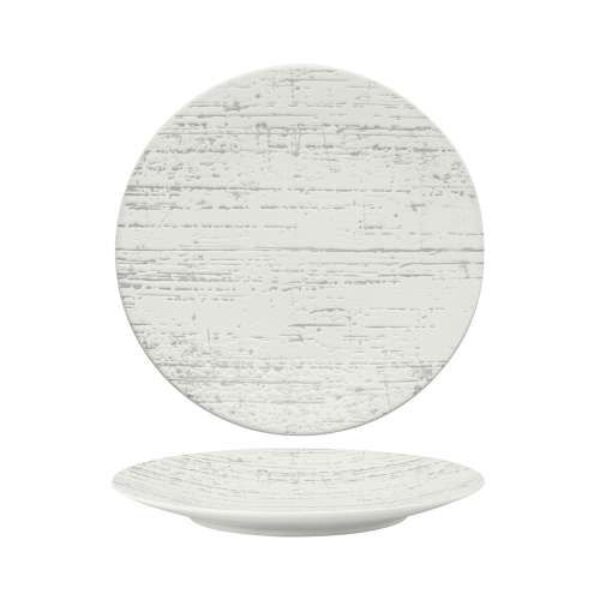 DRIZZLE – WHITE – ROUND PLATE – 28CM (12)