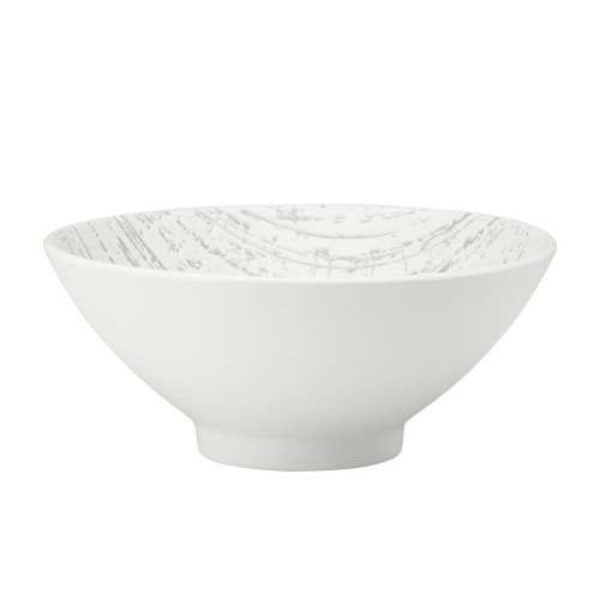 DRIZZLE – WHITE – ROUND V-BOWL – 10CM (12)
