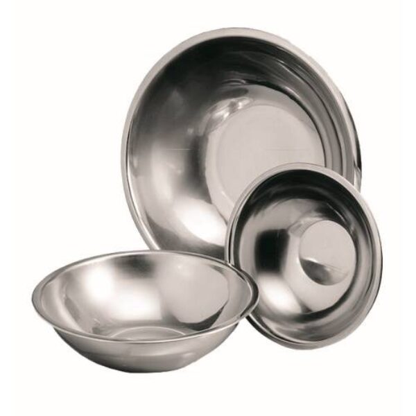 MIXING BOWL S/STEEL ROUND – 220MM (1.5LT)