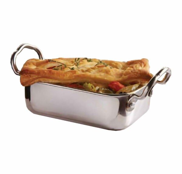 MINI S/STEEL SQUARE ROASTING PAN – 11.5CM