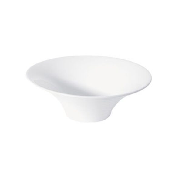 ACCENT – WHITE – FLARED LARGE BOWL – 30CM (8)