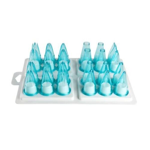 NOZZLE SET POLYCARBONATE ASSORTED – 24 PIECE