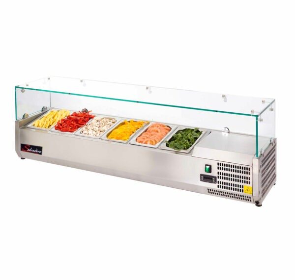 PIZZA INGREDIENT FRIDGE SALVADORE – 2000MM