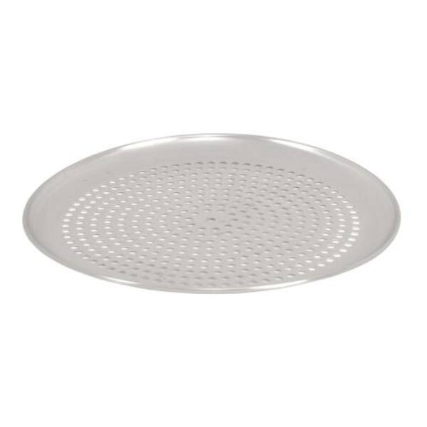 PIZZA PAN – PERFORATED – ALUMINIUM ROUND – 200MM