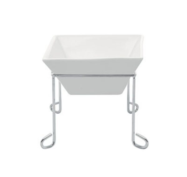 SMALL SQUARE BOWL STAND 140 X 120MM (1)