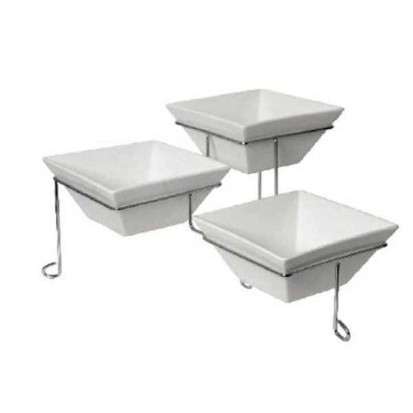 TRIPLE SQUARE PLATE STAND 3 X 172MM/120/180/240 (1)