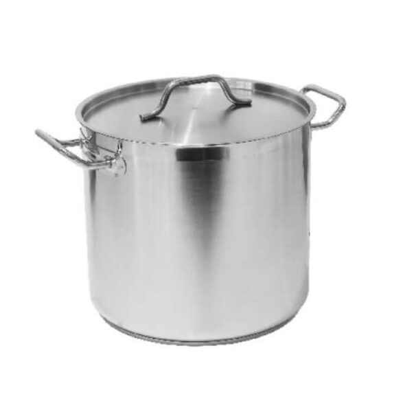 POT S/STEEL CASSEROLE (VALUE) – 12LT
