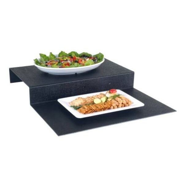 STEP RISER ABS – 2 STEPS (BLACK) 600 X 750 X 95MM