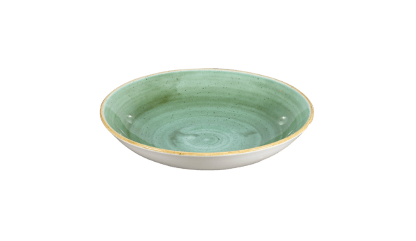 STONECAST – SAMPHIRE GREEN – COUPE BOWL – 24.8CM (12)