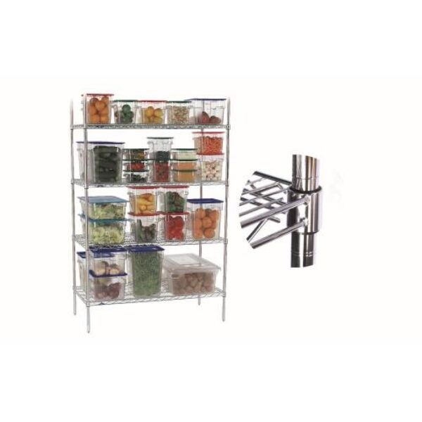 SHELVING UNIT – SHELF WITH CLIPS – 1510MM