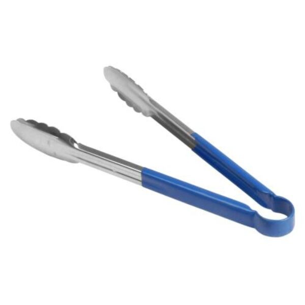 COLOURED UTILITY TONGS (BLUE) – 300MM