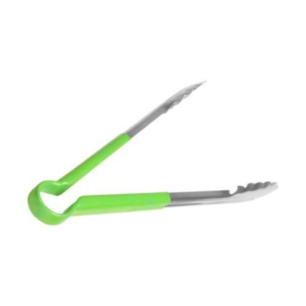 COLOURED UTILITY TONGS (GREEN) – 300MM