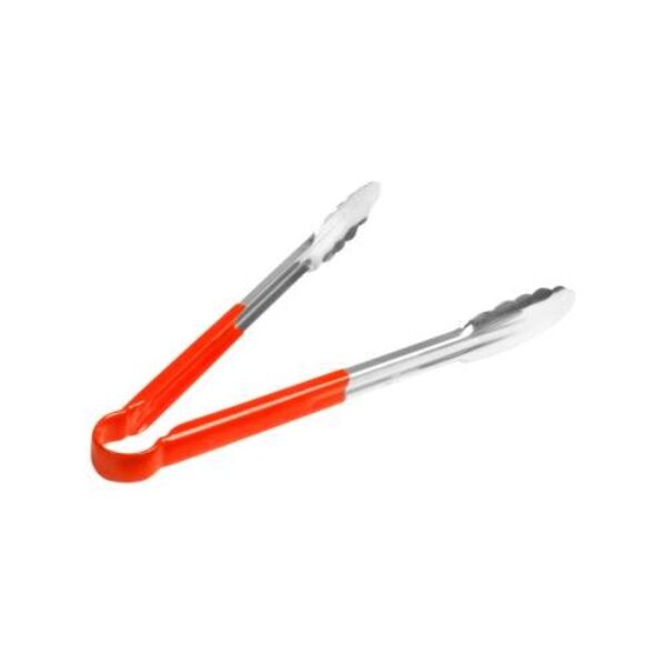 COLOURED UTILITY TONGS (RED) – 300MM