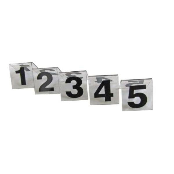 PLASTIC TABLE NUMBER STAND 1 – 10