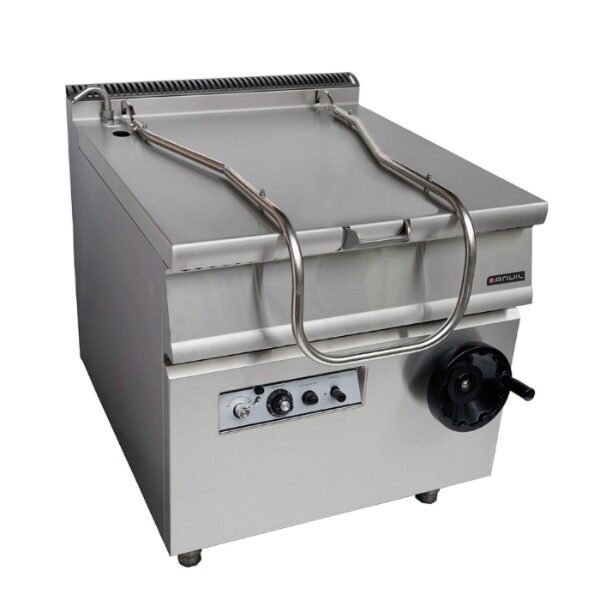 TILTING PAN ANVIL – 80LT GAS