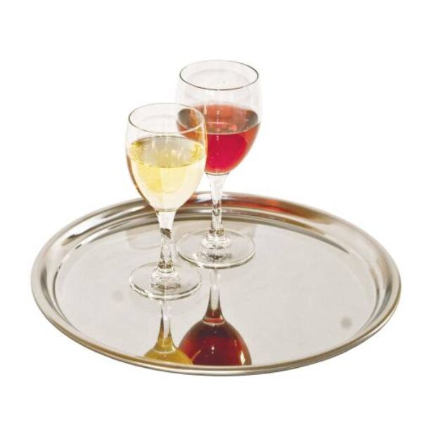 TRAY ROUND S/STEEL – 330MM