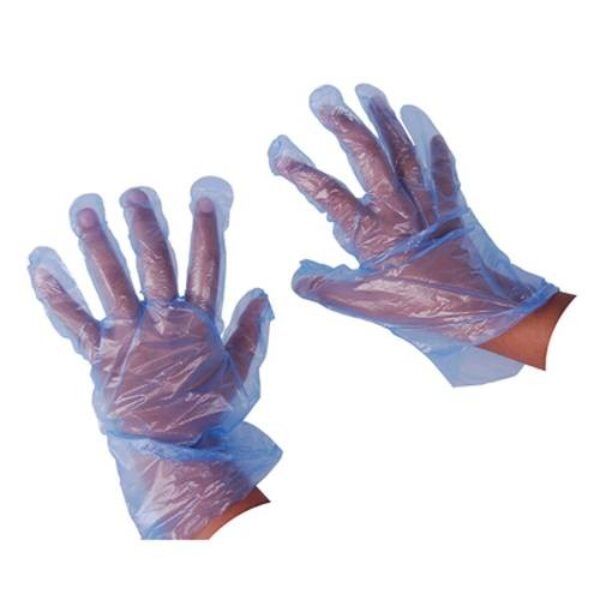 DISPOSABLE DELI GLOVES – BLUE – PACK OF 100