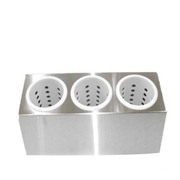 UTENSTIL HOLDER – 3 PLASTIC INSERTS
