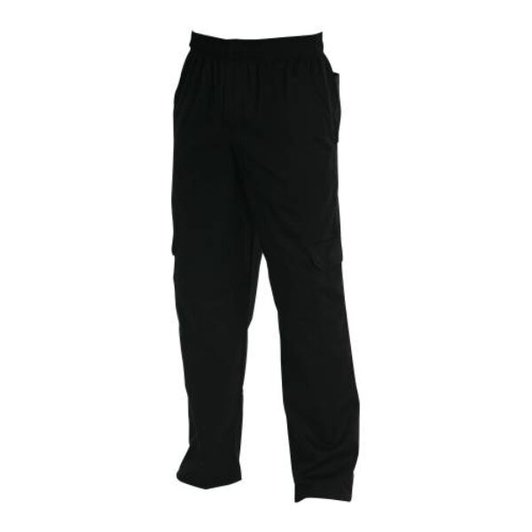 CHEFS UNIFORM – CARGO’S BLACK – XX LARGE