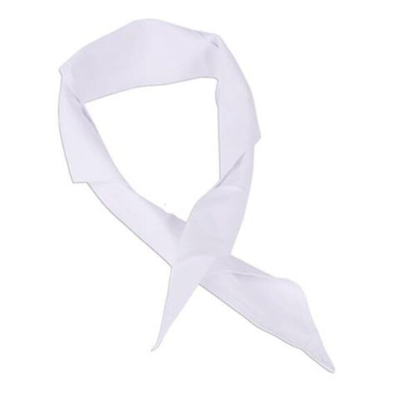 CHEFS UNIFORMS – TRIANGLE NECK TIE – WHITE