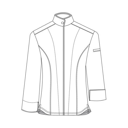 CHEFS UNIFORM LADIES EXECUTIVE JACKET – X LARGE