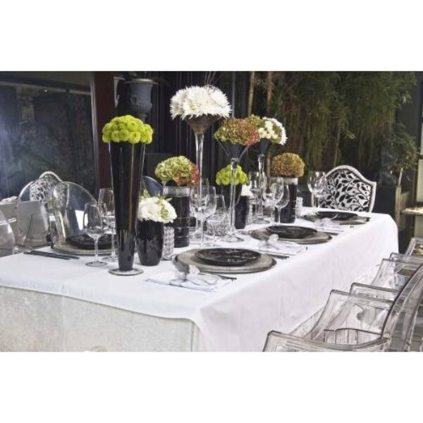 CHEFEQUIP TABLE CLOTH 1350 X 2300MM (WHITE) RECTANGULAR