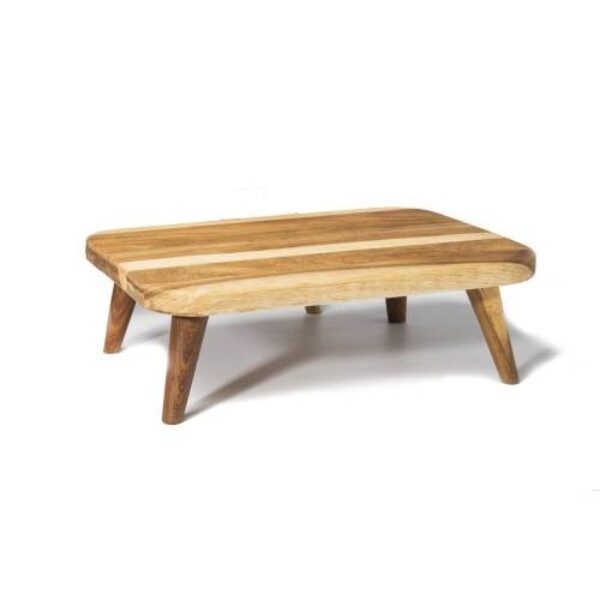 WOOD DISPLAY STAND (RECT) – SMALL (W/LEGS)