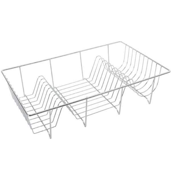 Dish Rack - 47cm X 29cm X 10cm Chrome Plated