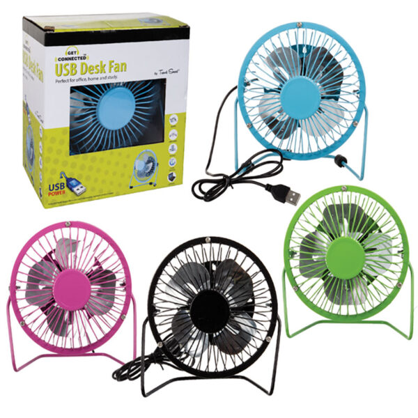 Mini USB Desk Fan - 13,5cm