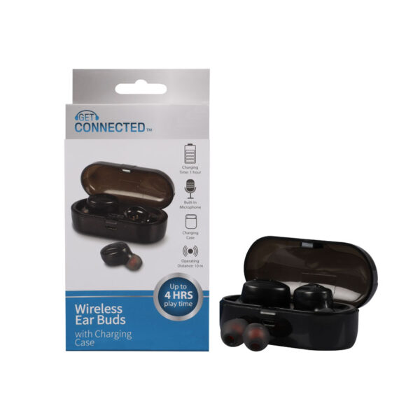 Wireless Ear Buds With Recharge Case