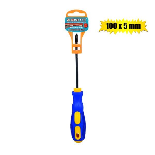 Screwdriver Philips 5x100mm Rub-Grp M-Tp