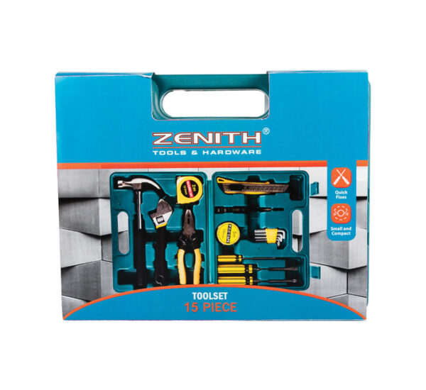 Toolset 15 Piece In Case