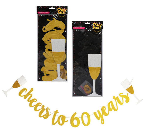 Party Banner Milestone 3M No-60