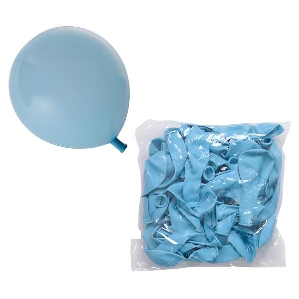 Bulk Pack 12 X Balloon Suitable For Helium 1 Piece Blue