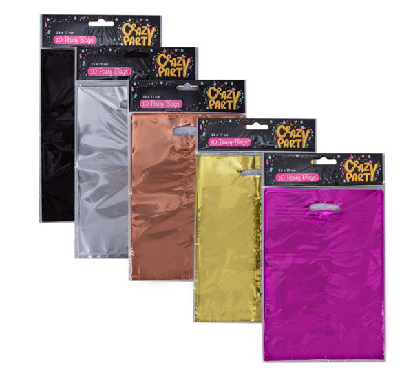 Party Loot Snack Bag 10pc Assorted 25x17cm