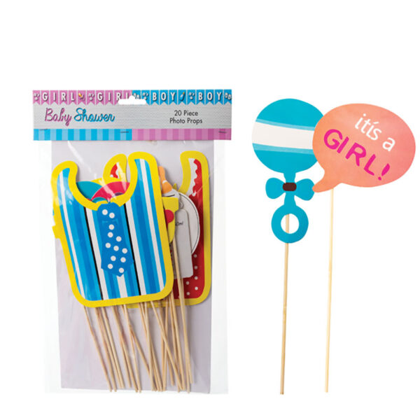 Party Photo Prop It's A Girl 20 Piece