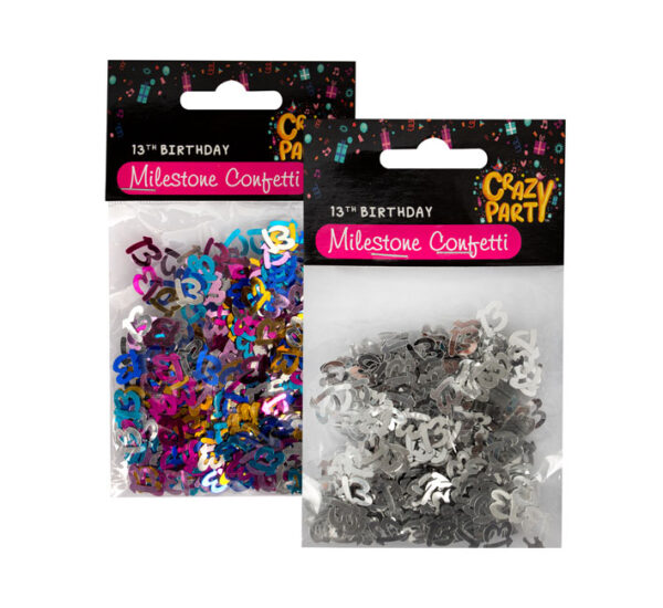 Party Confetti Milestone 13 15G