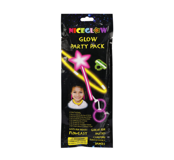 Glow Stick Party Pack Girls 7Pc