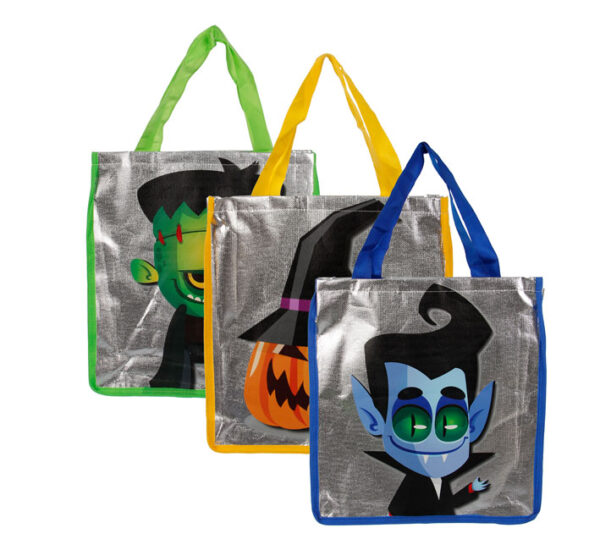 Halloween Trick Or Treat Bag Shiny Assorted