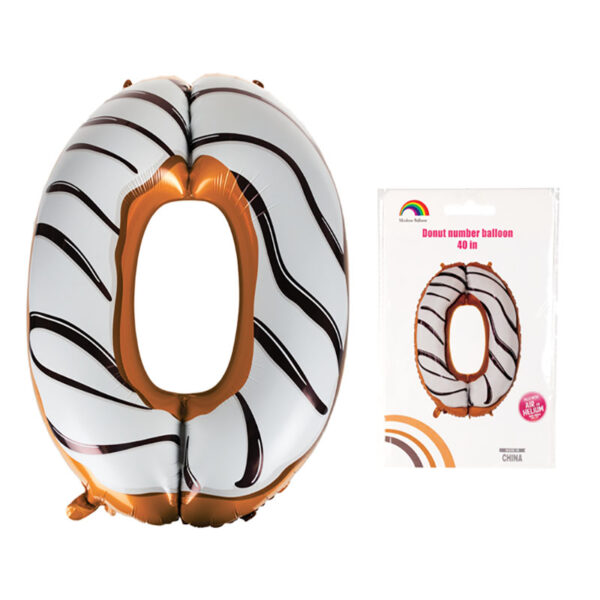 Balloon Helium Foil Donut 0 101cm F-04