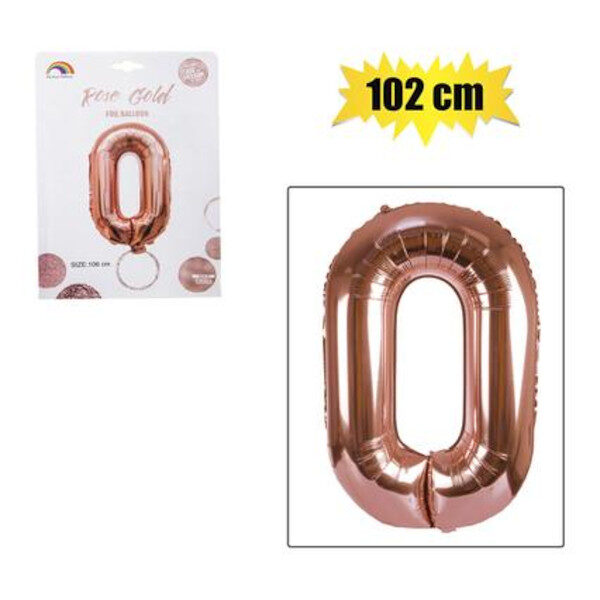Balloon Helium Foil Rose Gold 0 - 102cm
