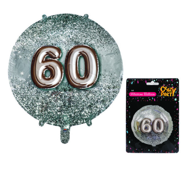 Milestone Foil Helium Balloon - 60,45cm