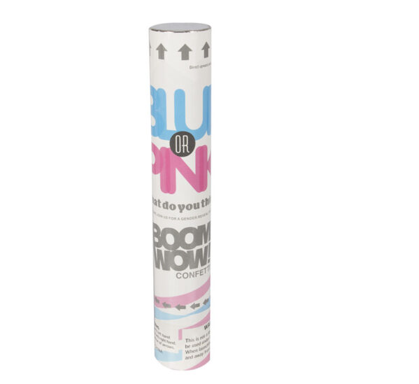 Party Gender Reveal Confetti Cannon-Pink